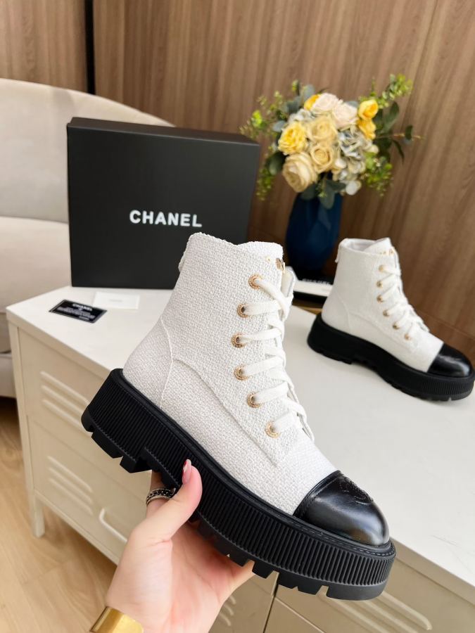 CHANEL women's shoes New Chanel Logo — 1:1 Replica For Sale — photo 6