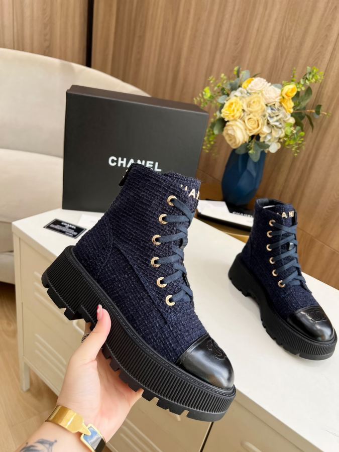 CHANEL women's shoes New Chanel Logo — AAA Quality Replica — photo 6