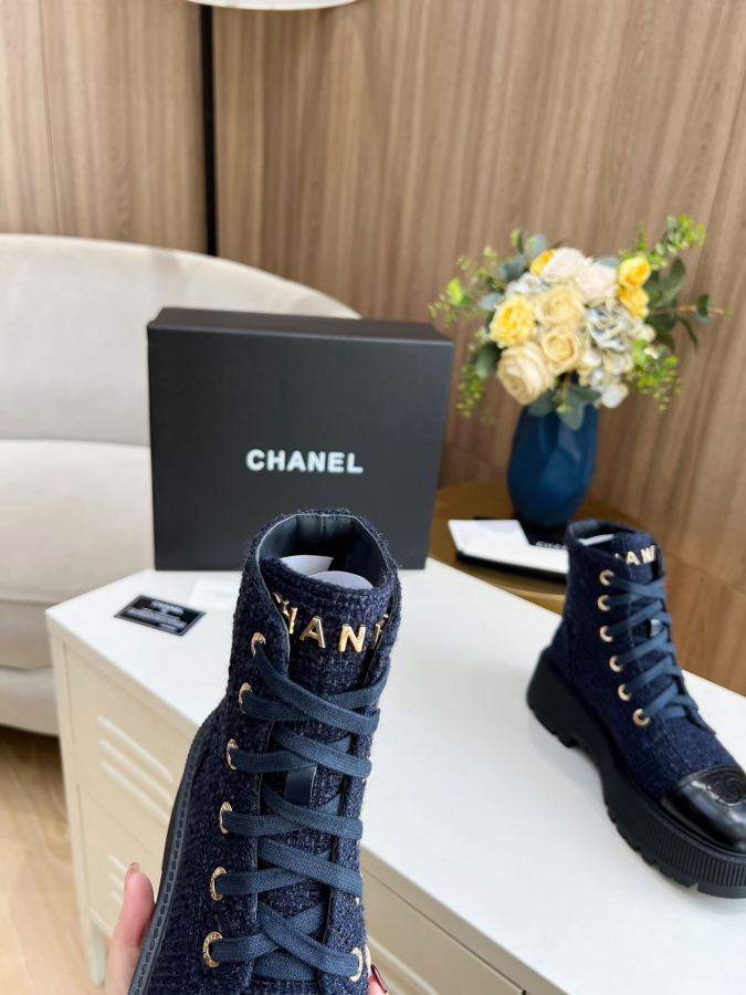 CHANEL women's shoes New Chanel Logo — AAA Quality Replica — photo 8