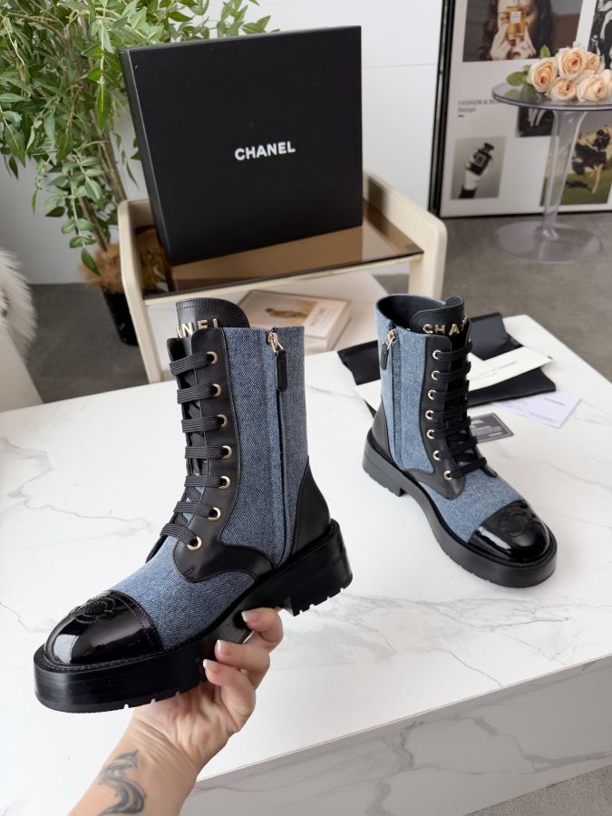 CHANEL women's shoes New Chanel Logo — 1:1 Replica — photo 7