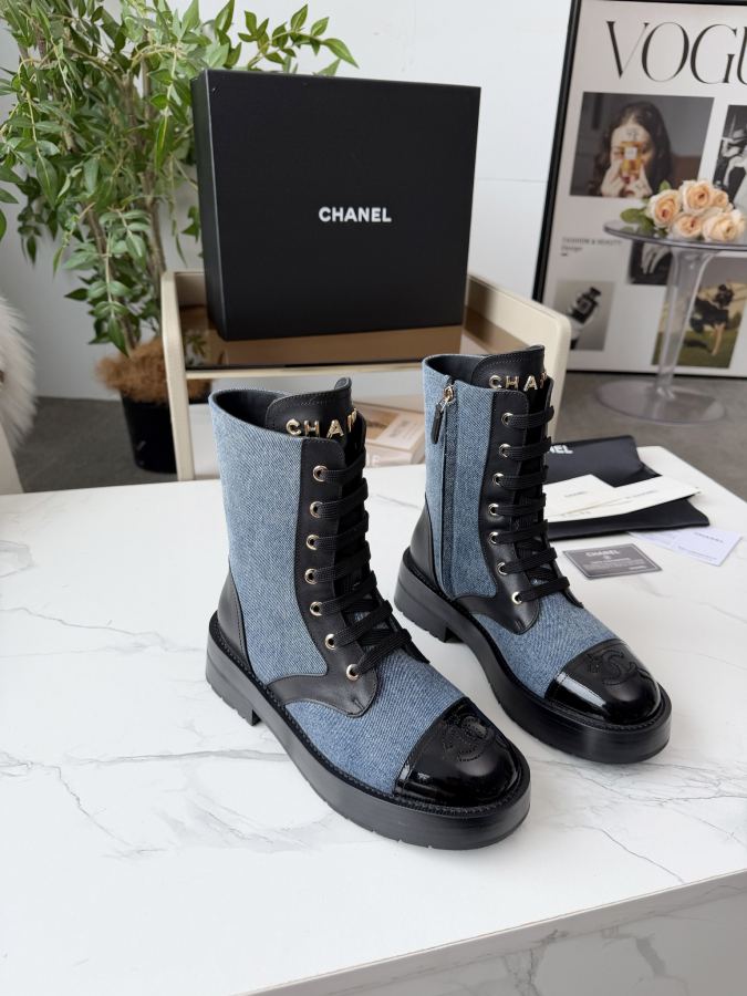 CHANEL women's shoes New Chanel Logo — 1:1 Replica — photo 4