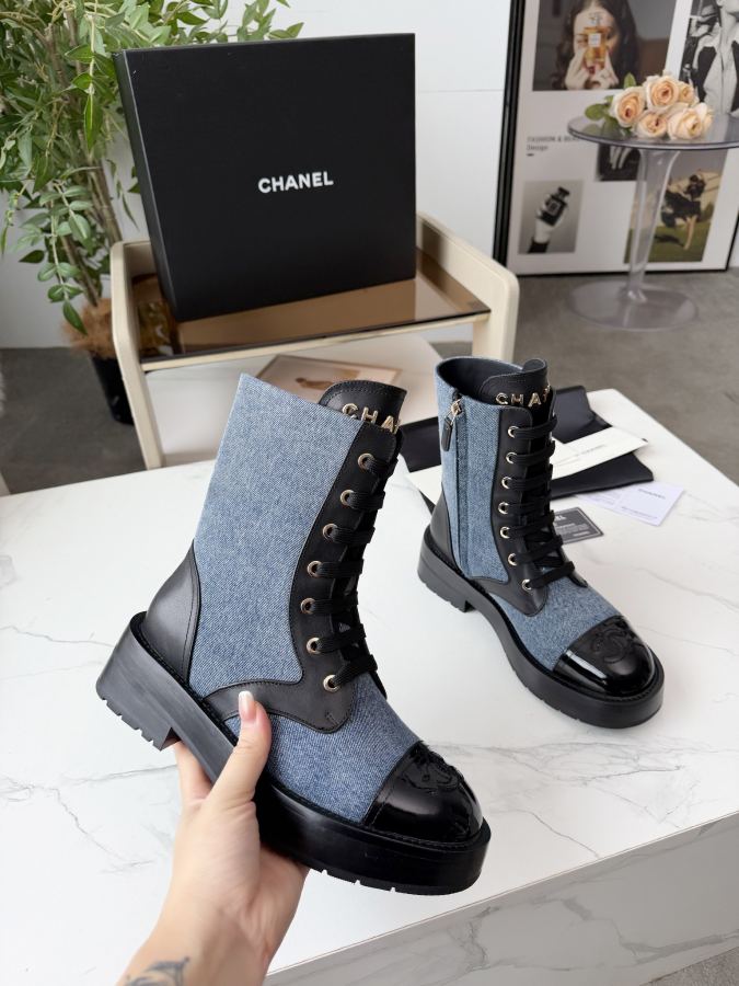 CHANEL women's shoes New Chanel Logo — 1:1 Replica — photo 6