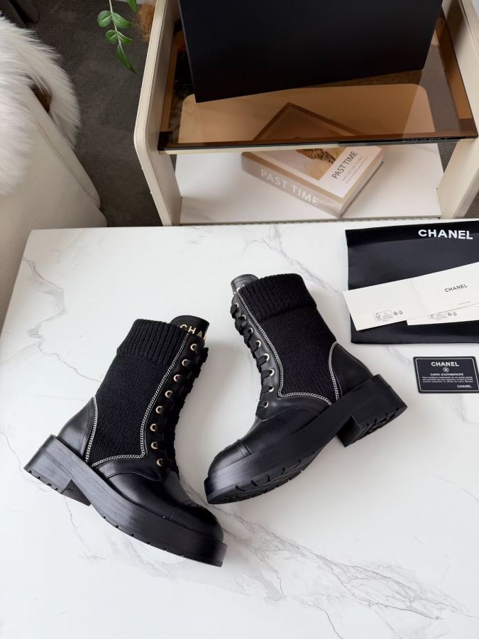 CHANEL women's shoes New Chanel Logo — Premium Replica — photo 8