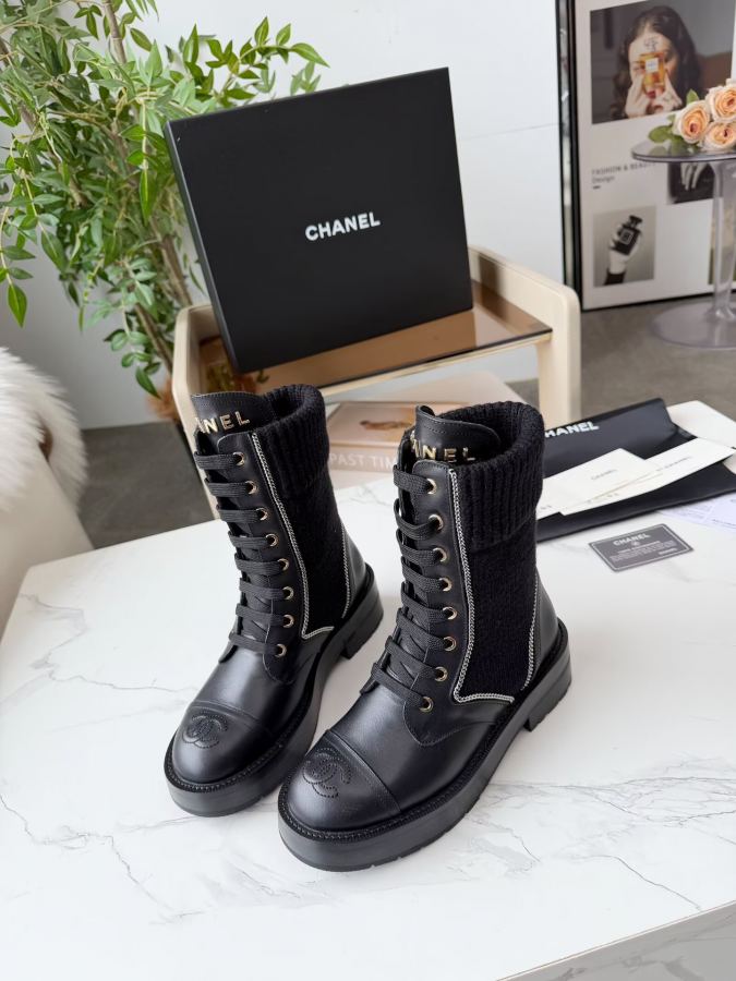 CHANEL women's shoes New Chanel Logo — Premium Replica