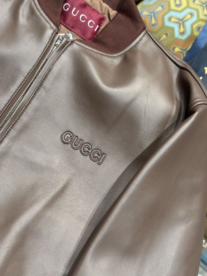 Gucci|Gucci Herren-Bomberjacke mit langen Ärmeln — photo 5