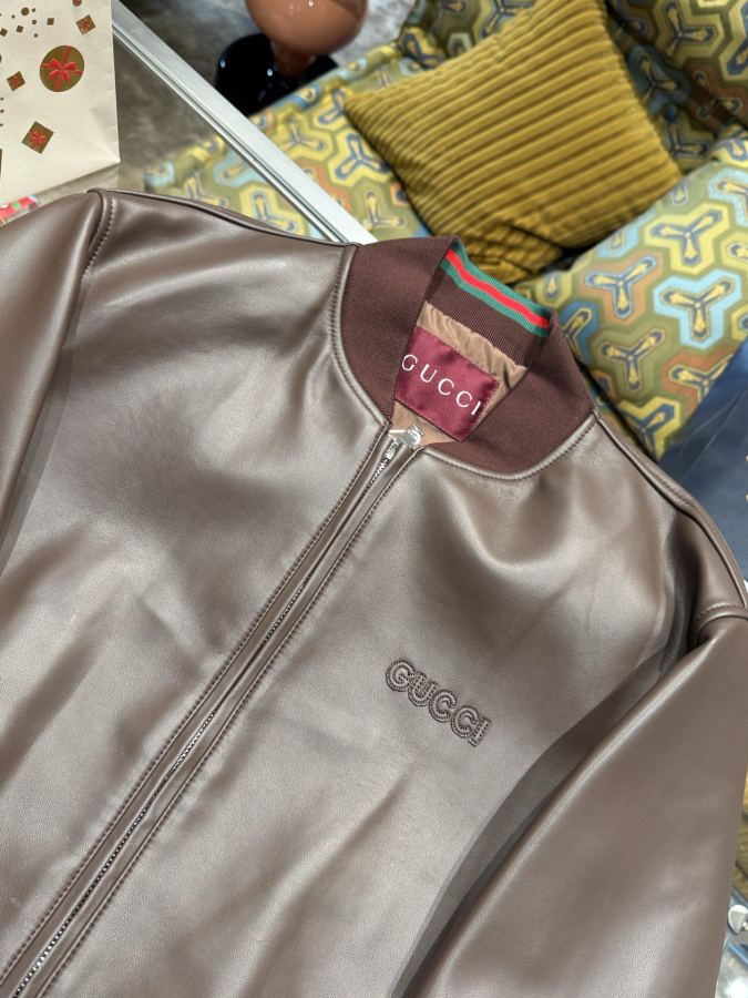 Gucci|Gucci Herren-Bomberjacke mit langen Ärmeln — photo 3