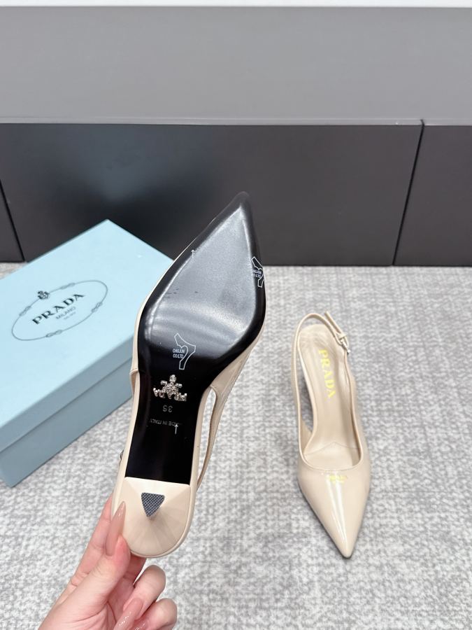 Prada women's shoes SSS launches Prada’s latest long boots, sandals, thin heels, empty backs, — 1:1 Replica For Sale — photo 9