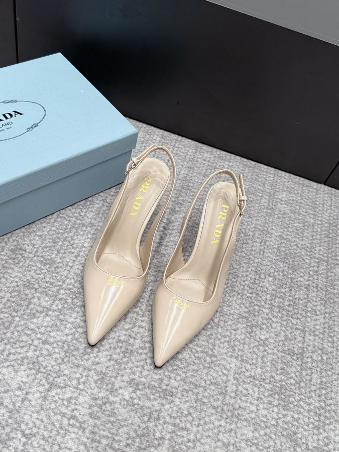 Prada women's shoes SSS launches Prada’s latest long boots, sandals, thin heels, empty backs, — 1:1 Replica For Sale — photo 3