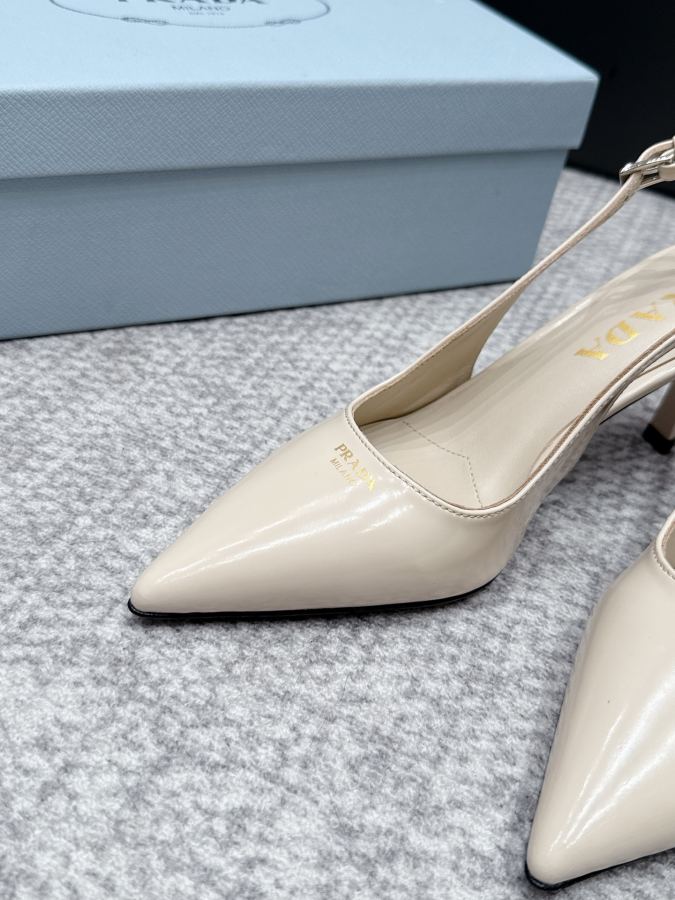 Prada women's shoes SSS launches Prada’s latest long boots, sandals, thin heels, empty backs, — 1:1 Replica For Sale — photo 6