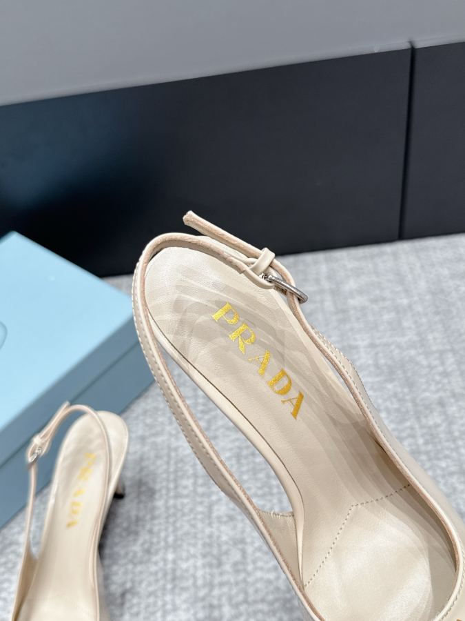 Prada women's shoes SSS launches Prada’s latest long boots, sandals, thin heels, empty backs, — 1:1 Replica For Sale — photo 7