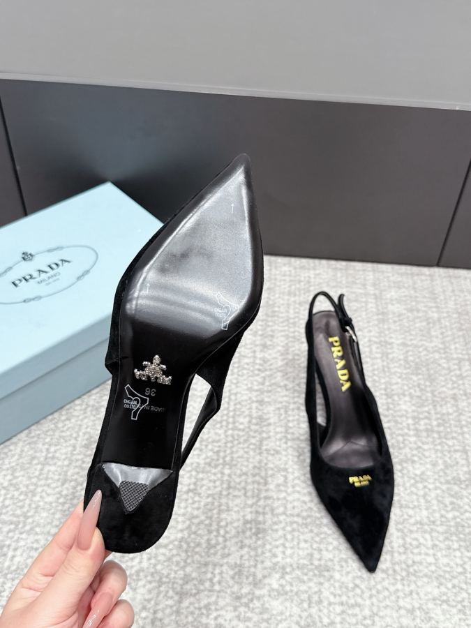 Prada women's shoes SSS launches Prada’s latest long boots, sandals, thin heels, empty backs, — 1:1 Replica For Sale — photo 9