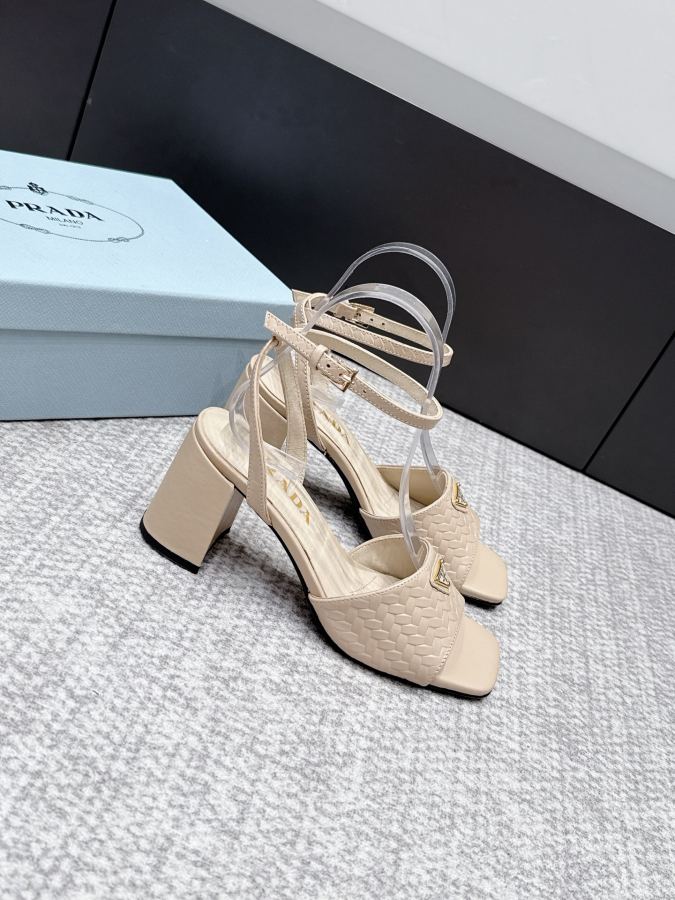 Prada women's shoes SSS launches Prada’s latest long boots, sandals, thin heels, empty backs, — Premium Replica