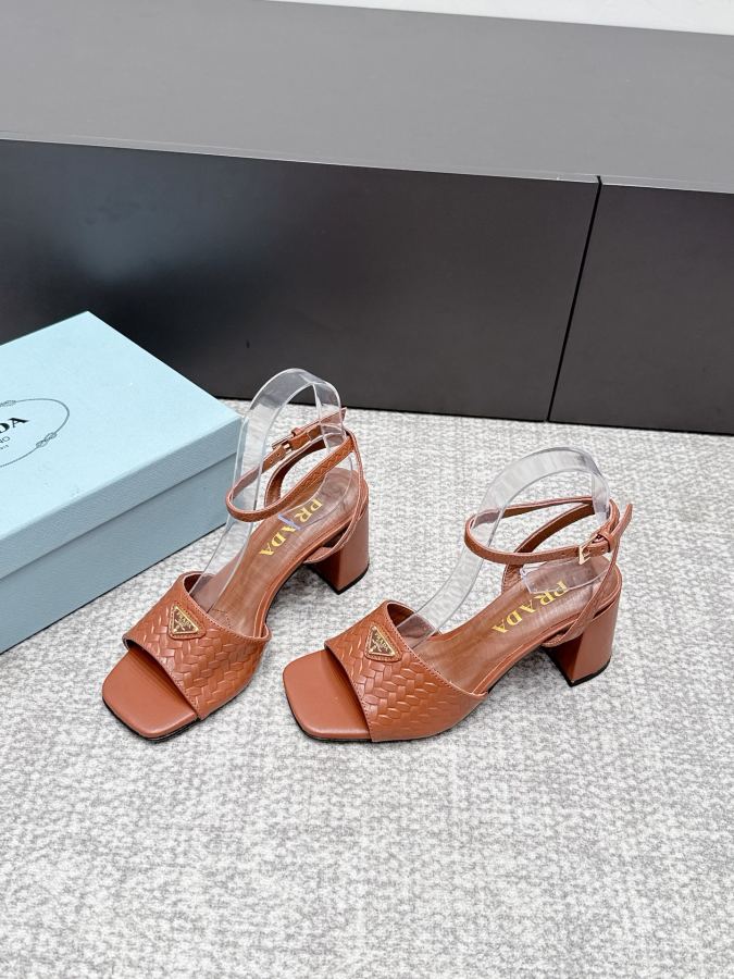 Prada women's shoes SSS launches Prada’s latest long boots, sandals, thin heels, empty backs, — 1:1 Replica For Sale — photo 2
