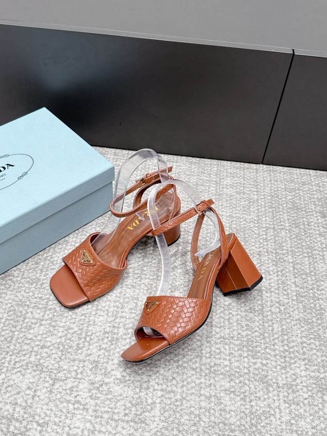 Prada women's shoes SSS launches Prada’s latest long boots, sandals, thin heels, empty backs, — 1:1 Replica For Sale — photo 3