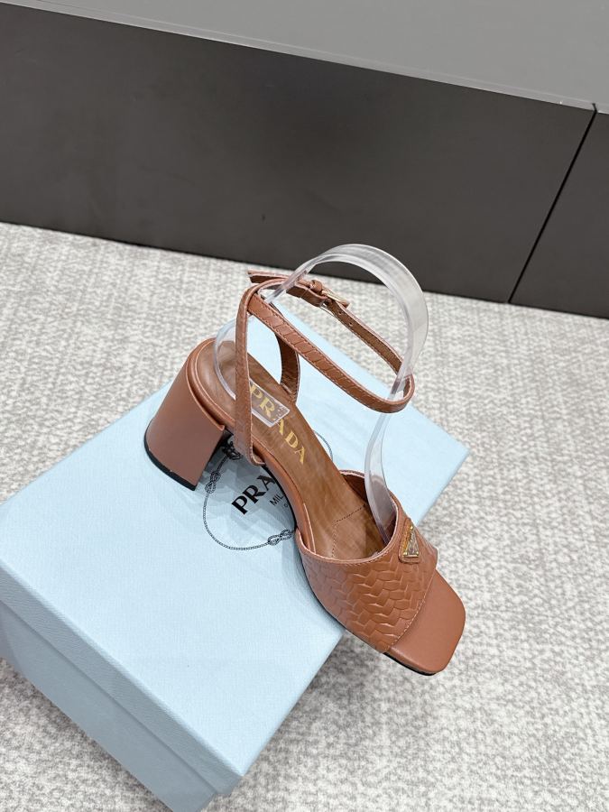 Prada women's shoes SSS launches Prada’s latest long boots, sandals, thin heels, empty backs, — 1:1 Replica For Sale — photo 5