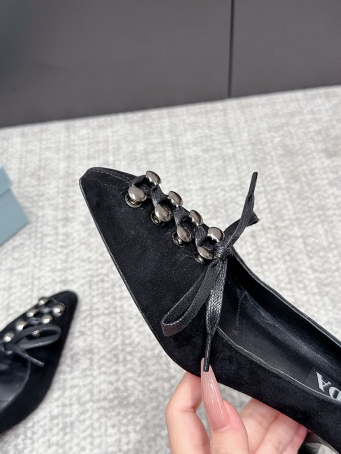 Prada women's shoes SSS launches Prada’s latest long boots, sandals, thin heels, empty backs, — 1:1 Replica For Sale — photo 6