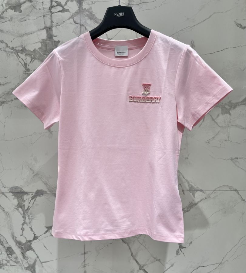 Burberry Women 𝗕𝗨𝗥𝗕𝗘𝗥𝗥* Burberry New toothbrush embroidered letters cotton — AAA Quality Replica — photo 2