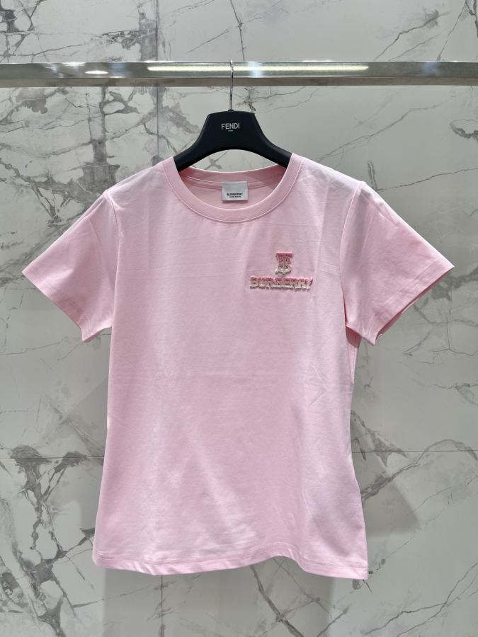 Burberry Women 𝗕𝗨𝗥𝗕𝗘𝗥𝗥* Burberry New toothbrush embroidered letters cotton — AAA Quality Replica