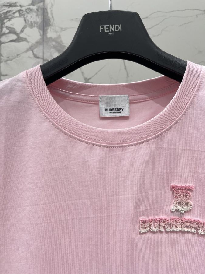 Burberry Women 𝗕𝗨𝗥𝗕𝗘𝗥𝗥* Burberry New toothbrush embroidered letters cotton — AAA Quality Replica — photo 3