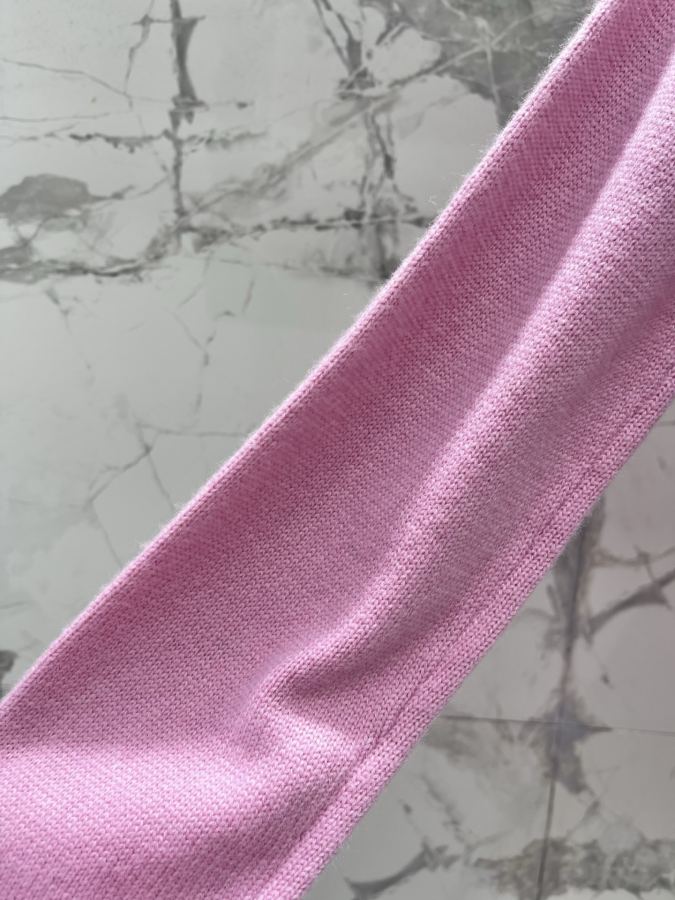 Prada Women 𝗣𝗥𝗔𝗗* Prada early spring New letter intarsia logo wool crew neck sweater — AAA Quality Replica — photo 8