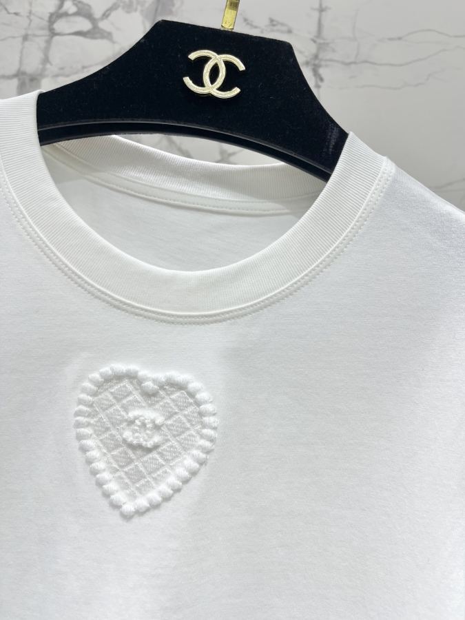Chanel kvinner 𝗖𝗛𝗔𝗡𝗘* Ny logo T — photo 4