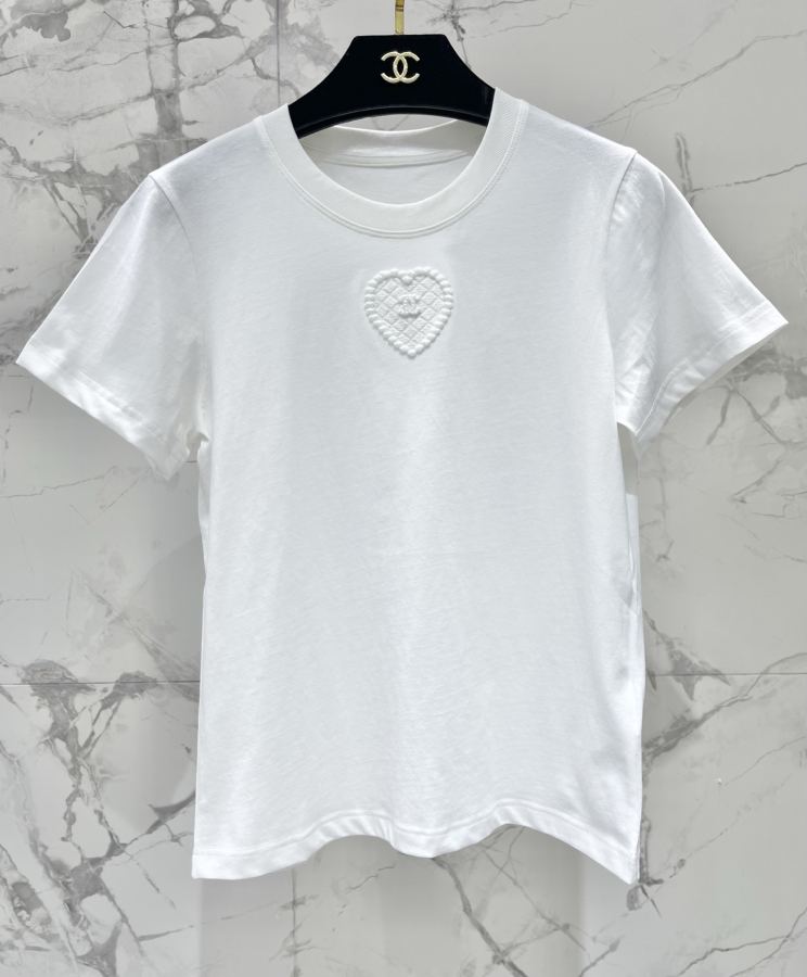 Chanel kvinner 𝗖𝗛𝗔𝗡𝗘* Ny logo T — photo 2