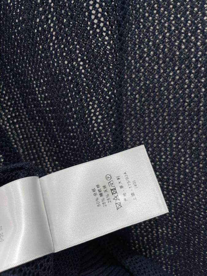 Dior Women 𝗗𝗜𝗢𝗥* Dior New lapel embroidered hollow short sleeves — 1:1 Replica For Sale — photo 7