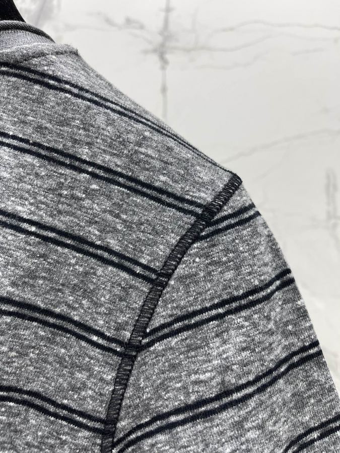 Chanel Women 𝗖𝗛𝗔𝗡𝗘* Xiaoxiang Early Spring New Loose Slimming Versatile Striped Short — 1:1 Replica — photo 7