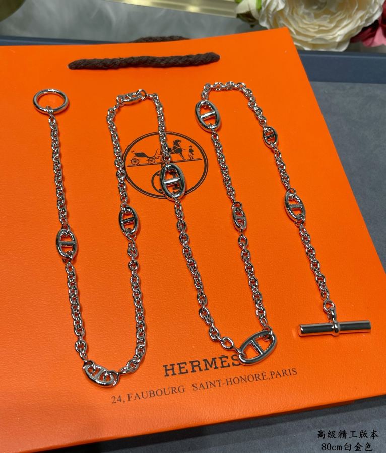 Hermes Jewelry K 5140370 80cm Hermes genuine replica Hermes Farandole — photo 5