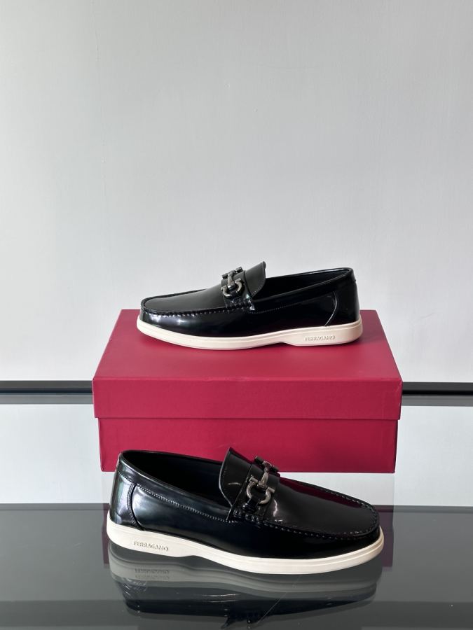 Ferragamo-Schuh Ferragam Herrenlogo Herren — photo 8