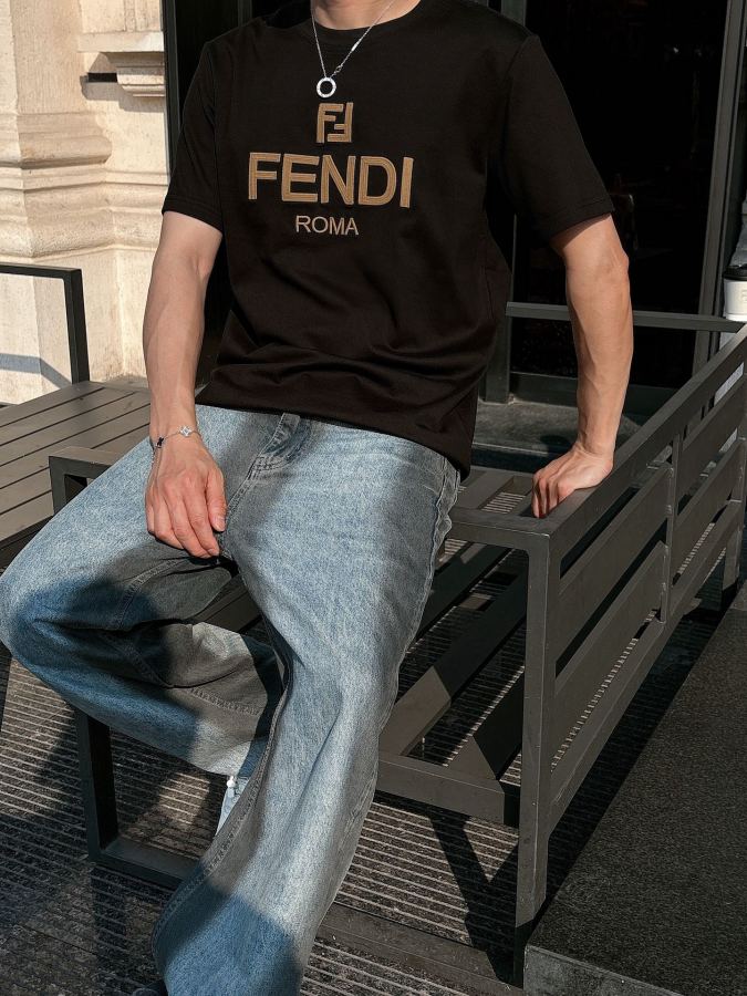 Fendi men fend* 2026 New T 2026 T 100% logo — 1:1 Replica For Sale — photo 9