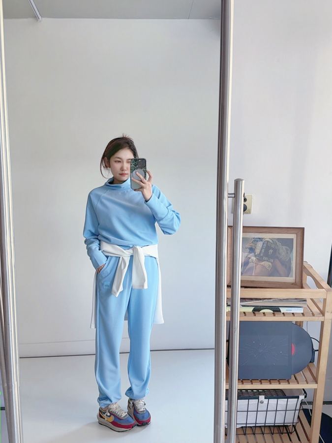 Alo Long sleeve Alo Waffle Weekend Escape Mock Neck Long Sleeve — 1:1 Replica For Sale — photo 2