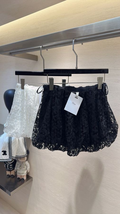 Dior Women DIOR flower bud customized water-soluble flower skirt, anti-riot pants design inside, — 1:1 Replica