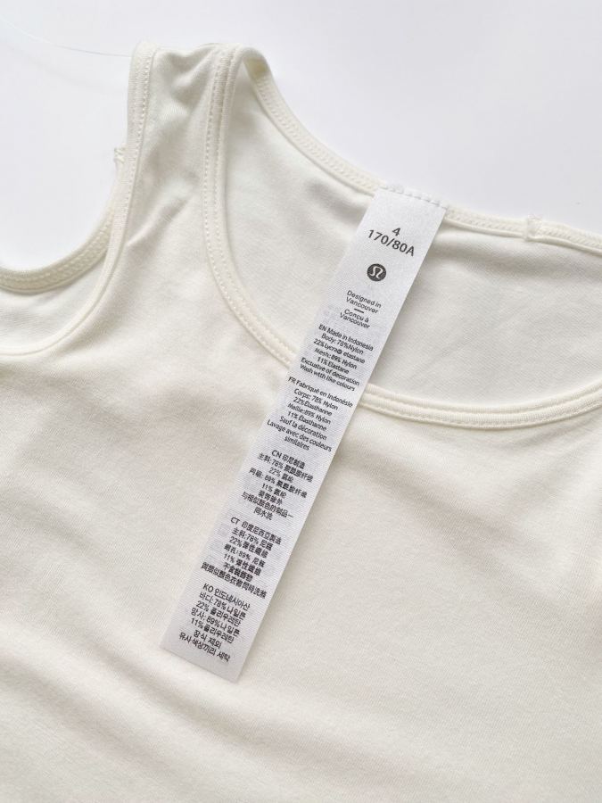 Lulu T-shirt lululemon Shoulder Cut-Out Women's — AAA Quality Replica — photo 7