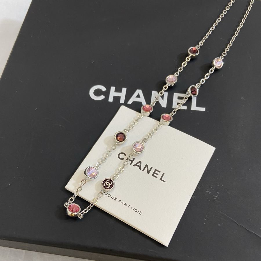 Dior Jewelry [Scented Round Enamel Colorful Diamond Necklace] — AAA Quality Replica — photo 5