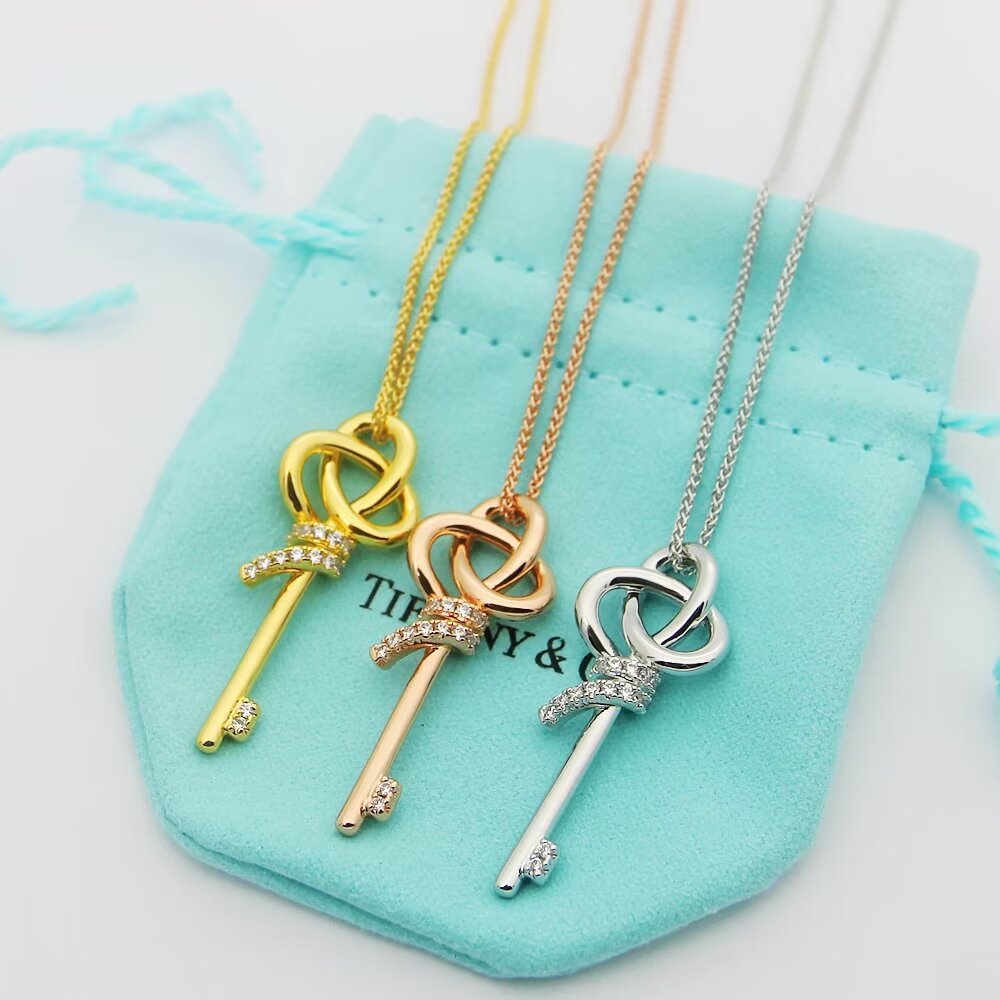Tiffany Jewelry Woven Keys Series logo Tiffany&Co 2362059840 — 1:1 Replica For Sale — photo 9