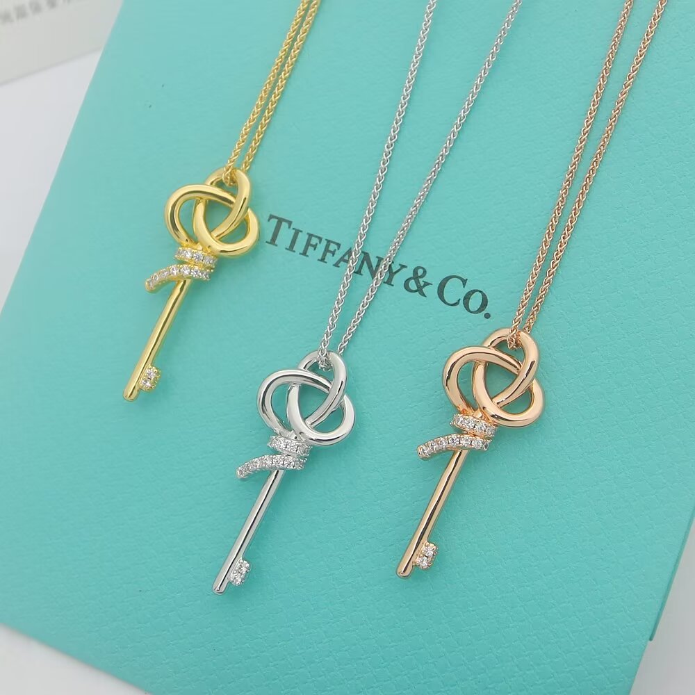 Tiffany Jewelry Woven Keys Series logo Tiffany&Co 2362059840 — 1:1 Replica For Sale — photo 8