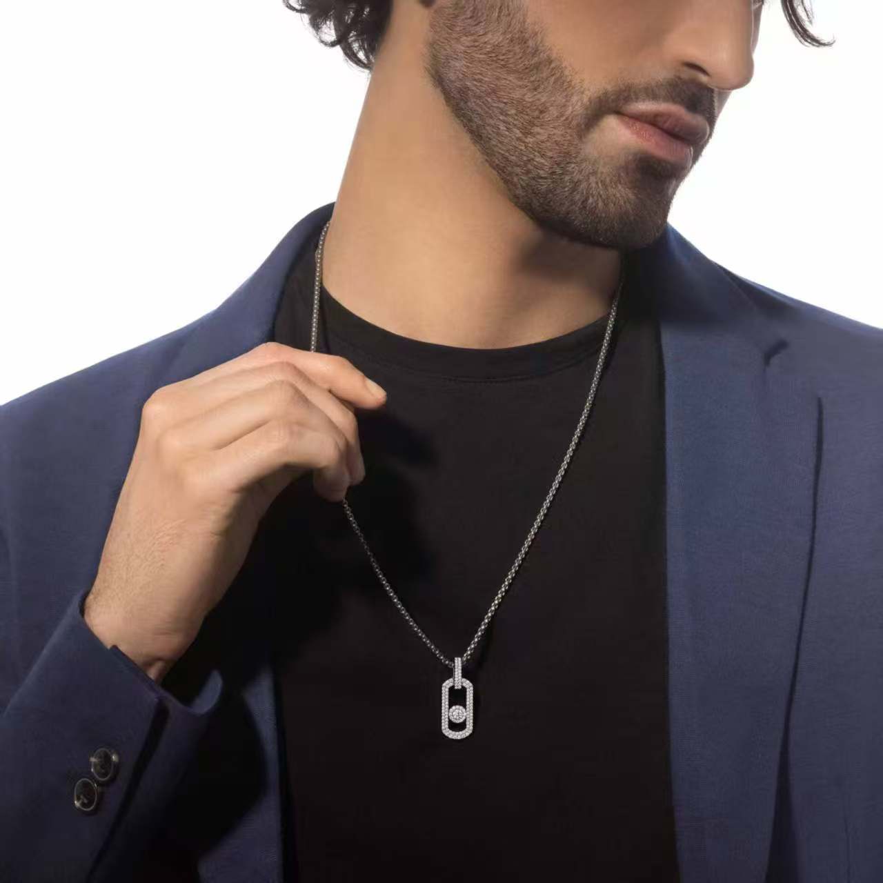 Messika Jewelry MESSIKA Men's My Move Series 18k 259179538 — 1:1 Replica For Sale — photo 2