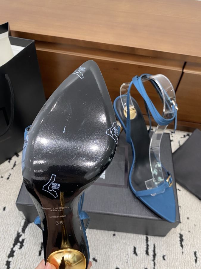 LP women's shoes Saint Laurent / YSL Rose SLP ysl — 1:1 Replica For Sale — photo 6