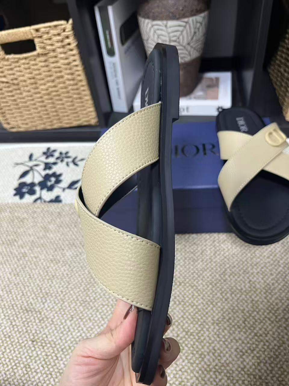 Dior women's shoes Dior Aqua CD Diamond Dior “DIOR” — 1:1 Replica — photo 7