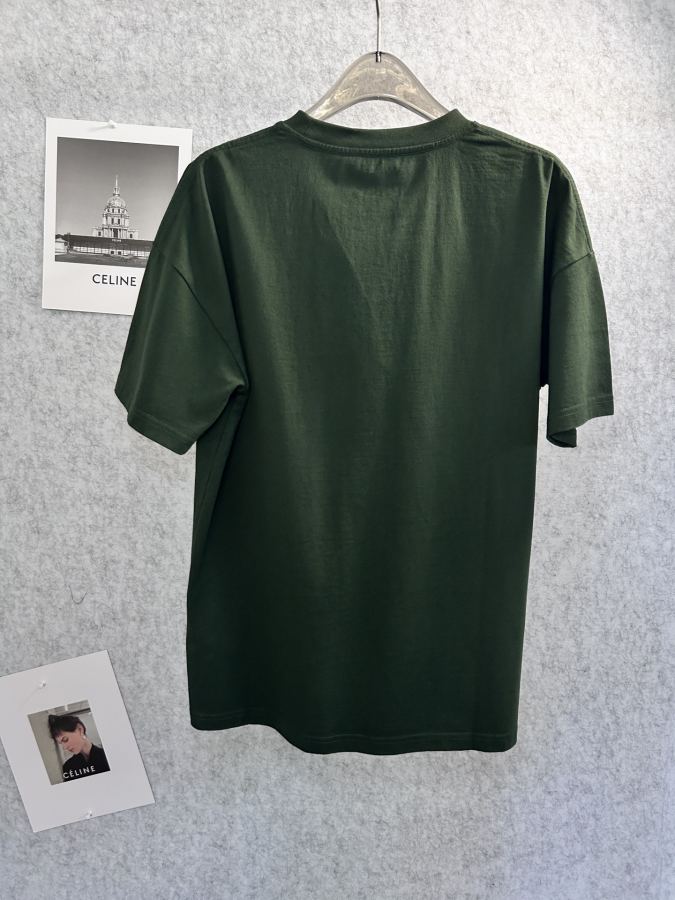 Gucci men GUCCI embroidered logo round neck short-sleeved T-shirt — AAA Quality Replica — photo 7