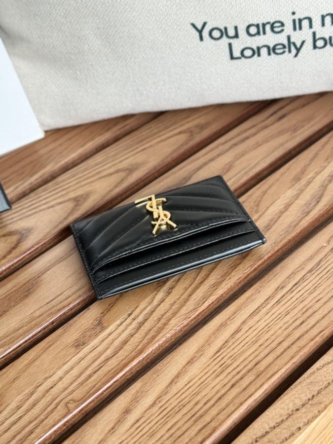 YSL bag YSL classic card holder made of lambskin — 1:1 Replica — photo 3