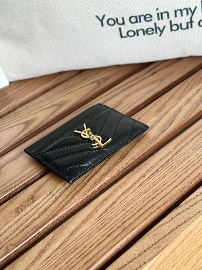 YSL bag YSL classic card holder made of lambskin — 1:1 Replica — photo 5