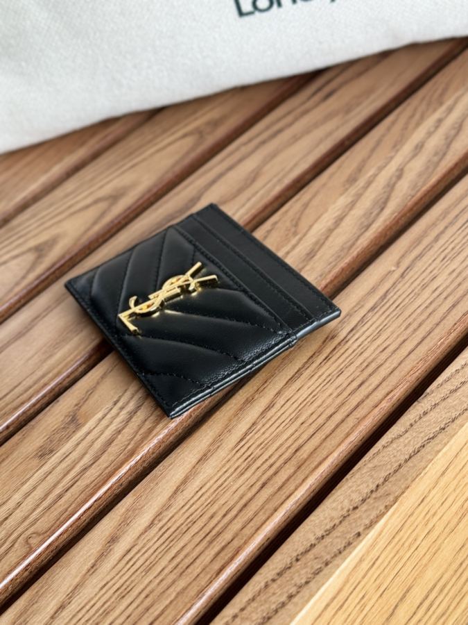 YSL bag YSL classic card holder made of lambskin — 1:1 Replica — photo 4