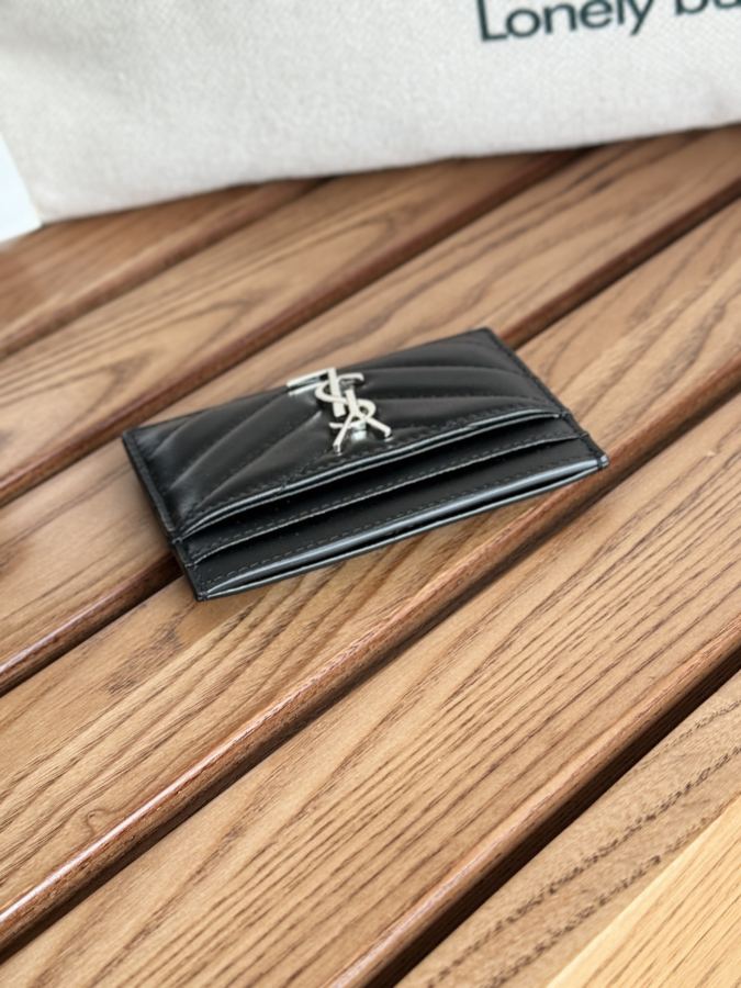 YSL bag YSL classic card holder made of lambskin — AAA Quality Replica — photo 3