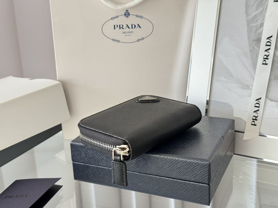 Borsa PRADA Borsa con cerniera porta carte unisex Prada Cross Pattern — photo 5