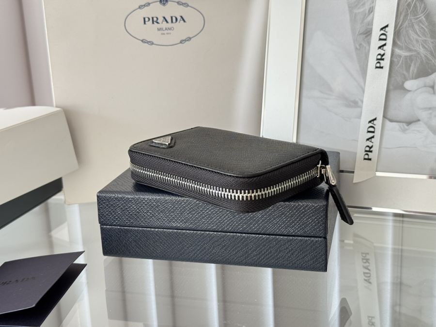 Borsa PRADA Borsa con cerniera porta carte unisex Prada Cross Pattern — photo 4