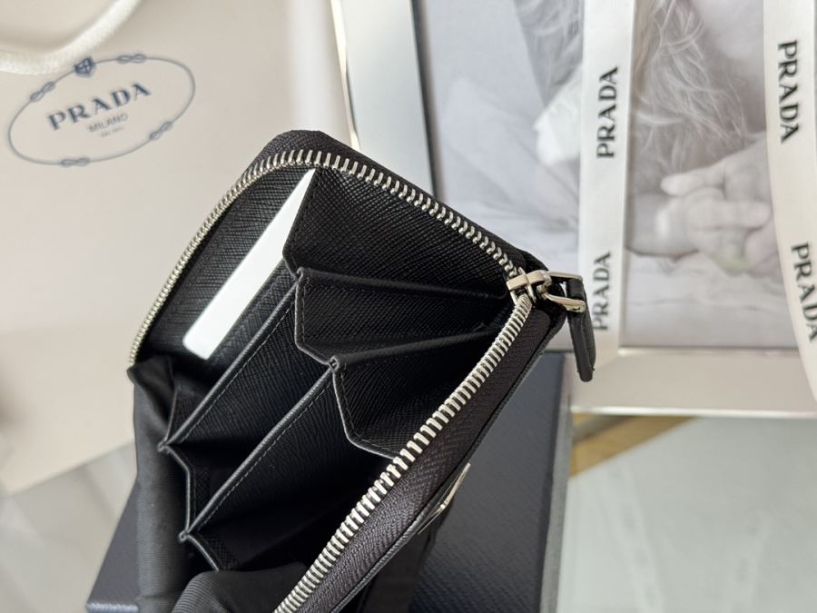 Borsa PRADA Borsa con cerniera porta carte unisex Prada Cross Pattern — photo 8