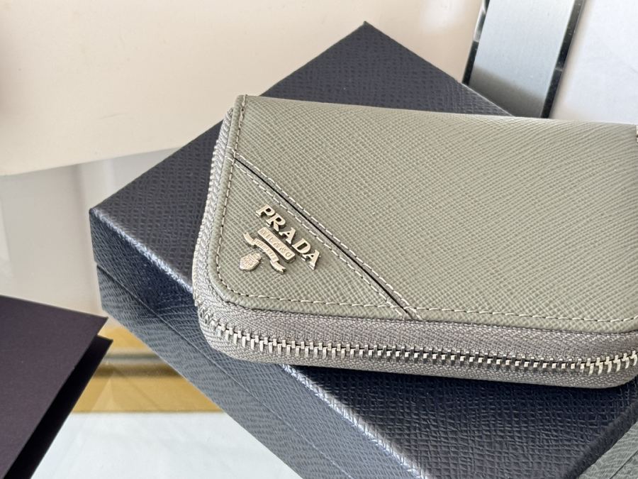 Borsa PRADA Borsa con cerniera porta carte unisex Prada Cross Pattern — photo 6