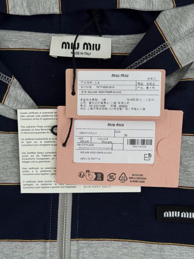 MIUMIU men Miumiu 14400 Prelude Series 1 S | M | L | XL — 1:1 Replica — photo 7